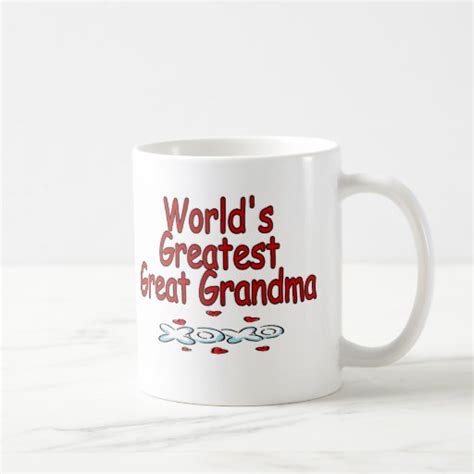 Worlds Greatest Great Grandma Coffee Mug Zazzle