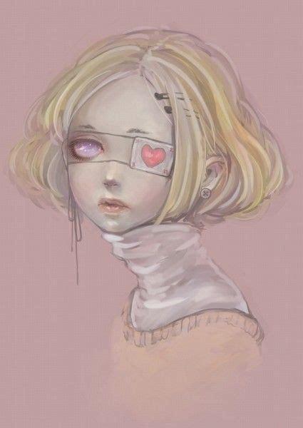 Eye Patch Human Drawing 3 Arts Art Website Heart Art Pretty Art