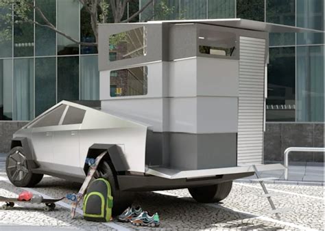 Cyberlandr Turns Tesla Cybertruck Into Rv Hits Million Pre Sales