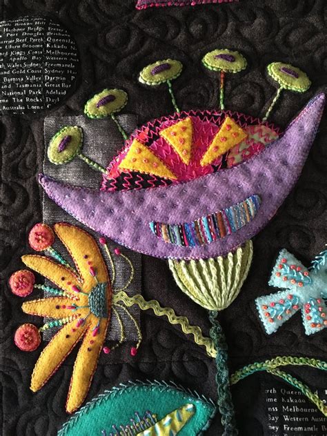 Pin By Pamela Austin On Sue Spargo Boards Felt Embroidery Wool