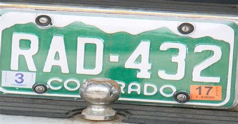 Decoding Colorado License Plates