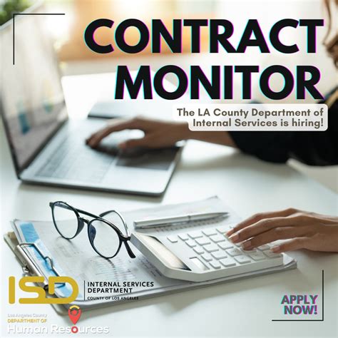 County Of Los Angeles DPSS On Twitter Contract Monitors Perform