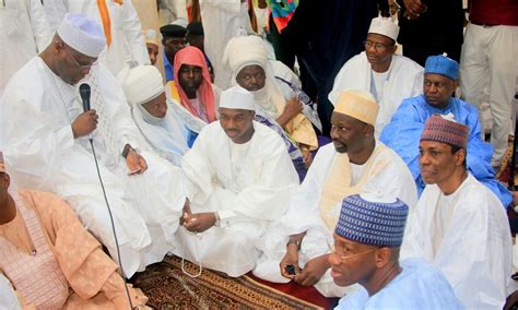 Photos Atiku And Kwankwaso At Wedding Of Daughter Of Mukhtar Shehu