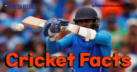 Top 10 Interesting Cricket Facts Iplt20 Records