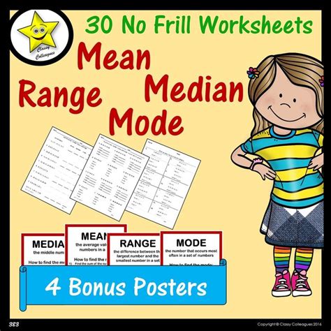 20 Mean Median And Mode Worksheets Worksheets Decoomo