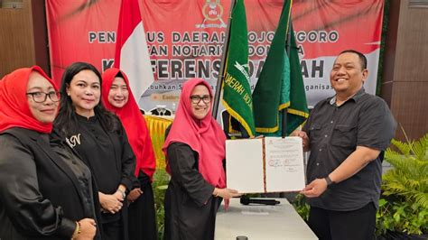 Konferensi Daerah Ikatan Notaris Indonesia Bojonegoro Danial Bustomi