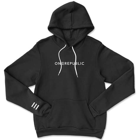 2019 Black Logo Hoodie - ONEREPUBLIC