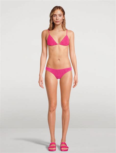 BOND EYE Luana Triangle Bikini Top Holt Renfrew