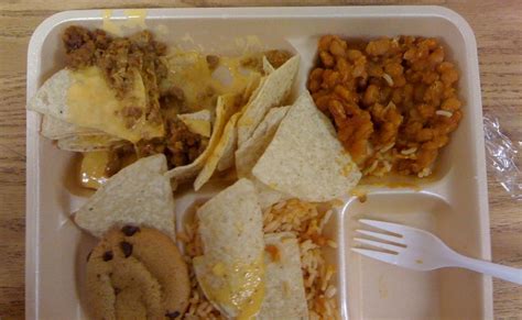 What's For School Lunch?: USA School Lunch - Beef Nachos and Rice