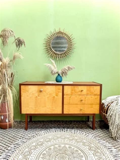 60ER JAHRE MID Century Kommode Anrichte Sideboard Vintage 50Er Alt