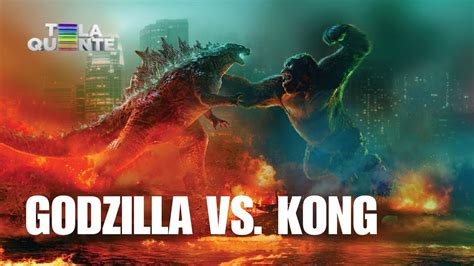 Godzilla vs Kong Afinal quem venceria essa luta Notícias de cinema