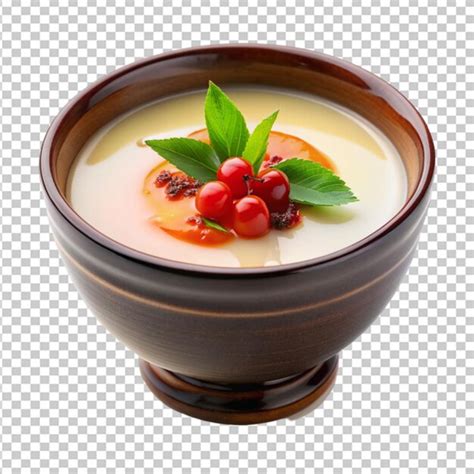 Premium Psd Elegant Chawanmushi Japanese Transparent Background