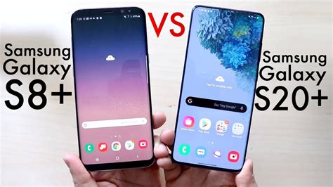 Samsung Galaxy S20 Vs Samsung Galaxy S8 Comparison Review YouTube