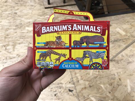 Barnum's Animal Crackers Original Box / Friends Of Bovaird House Happy ...