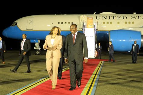 Us Vice President Kamala Harris Kicks Off Tanzania Visit The Citizen