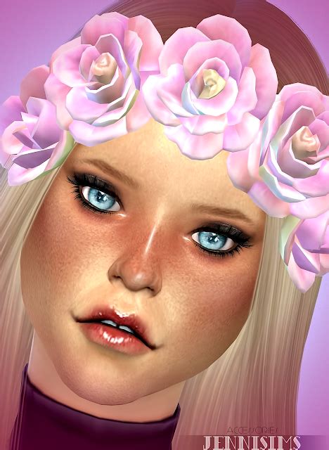 Jennisims Downloads Sims 4 Base Game Accessory Flowers Autumn