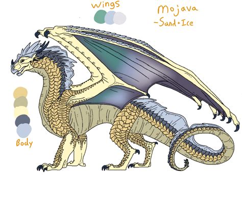 Mojava Ref Sheet Wings Of Fire Oc By Dunes Of Fruit On Deviantart