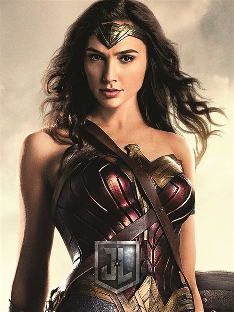 Quadro Su Tela Justice League Movie Wonder Woman Decorazioni Murali