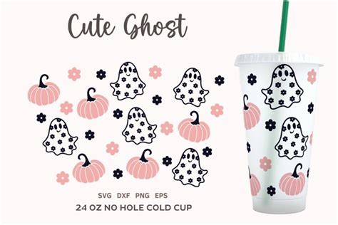 Starbucks Cute Halloween Svg For Cold Cup Oz No