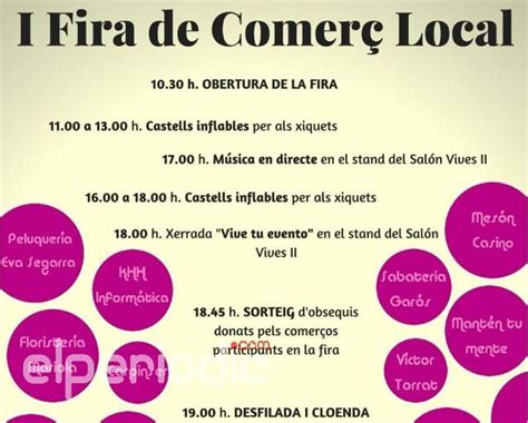 Les Alqueries Celebrar La Primera Feria Del Comercio Local Con