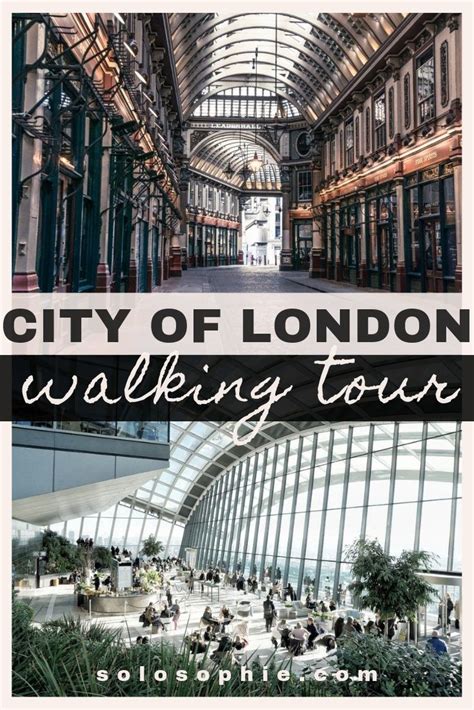 the city of london walking tour with text overlaying it that says,'city ...