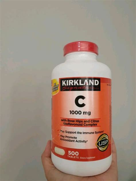 Kirkland Vitamin C 1000 mg 500 tablets | Lazada PH