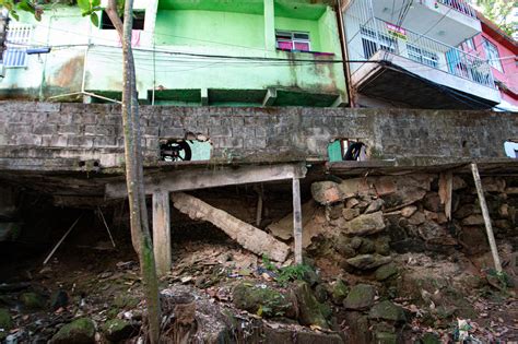 Moradores Do Vidigal Ainda Sofrem As Consequ Ncias Do Deslizamento De