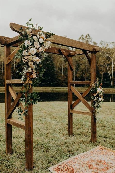 Rustic Wedding Arches For Cozy Celebrations Weddingomania