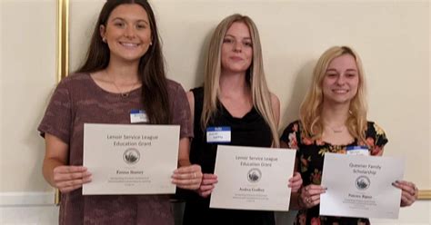 Lenoir Service League announces scholarships | News | newstopicnews.com