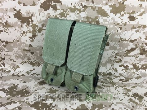 Specwarfare Airsoft Flyye Double M M Mag Pouch Ranger Green