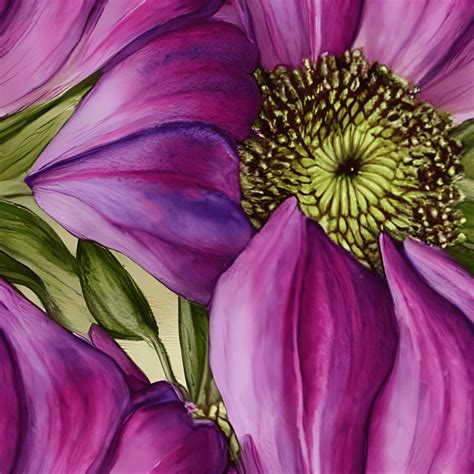 Hyper Realistic Watercolor Miosotis Flower Pattern Creative Fabrica