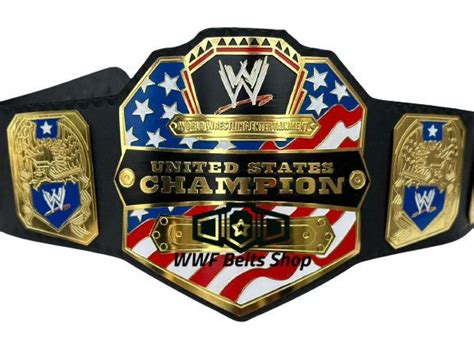 Wwe United States Championship Belt Replica Usa Title Belt Etsy