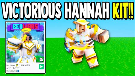 NEW VICTORIOUS HANNAH KIT Roblox BedWars YouTube