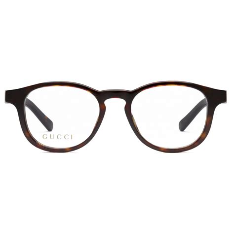 Gucci Round Optical Glasses Dark Tortoise Gucci Eyewear Avvenice