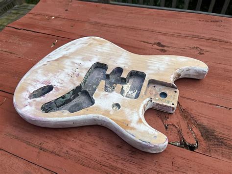 Fender Usa Strat Body Hardtail Unfinished Reverb