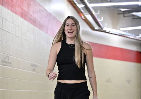 Photo Aces Rookie Kate Martin Sizzled In All Black Pregame Outfit