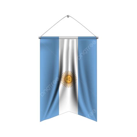 Bandera Argentina Ondeando Con Transparente Vector Png Argentina