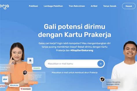 Ketentuan Daftar Kartu Prakerja Gelombang Simak Tata Cara Buat