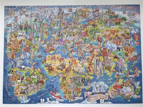 1000 Piece Gibsons Wonderful World R Jigsawpuzzles