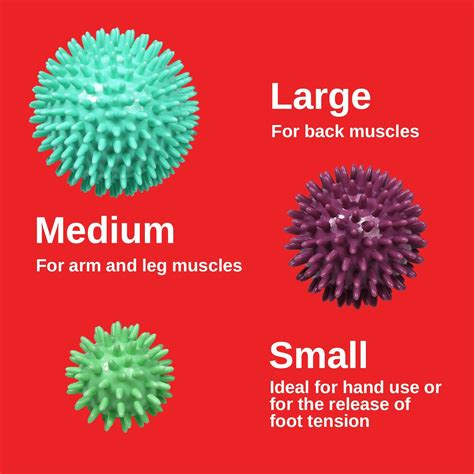 Spiky Massage Ball Stress Reflexology -- ResultSport