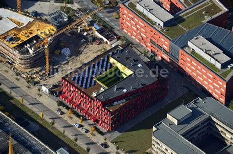 Leipzig Von Oben Neubau Des BioCube Der Leipziger Gewerbehof