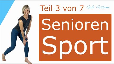 Von Min Senioren Sport Faszien Fitness Ohne Ger Te Im Stehen