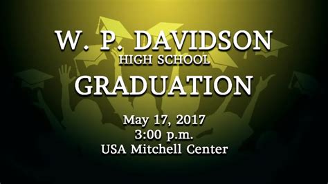 2017 Davidson High School Graduation (Live Broadcast Version) : MCPSStv ...