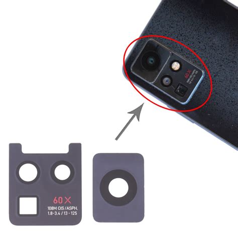 10 PCS Back Camera Lens For Infinix Zero X/Zero X Pro X6810 X6811