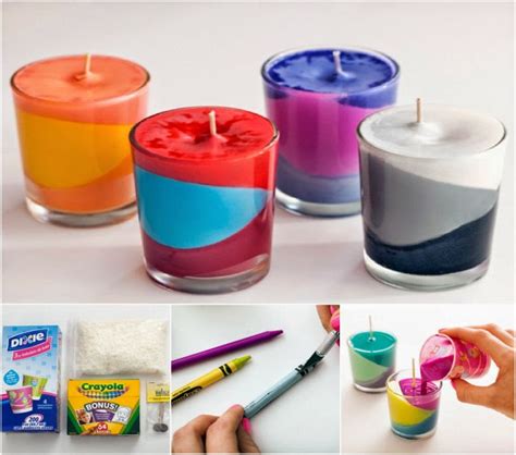 Ideas & Products: DIY Multi-Color Candle