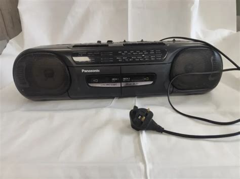 Panasonic Rx Ft530 Boombox Radio Cassette Recorder W Line Input