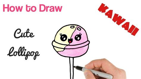 How to Draw Lollipop cute and kawaii | Drawings, Kawaii drawings, Food drawing