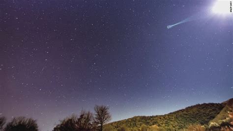 Spectacular Meteor Shower Wows Stargazers Cnn