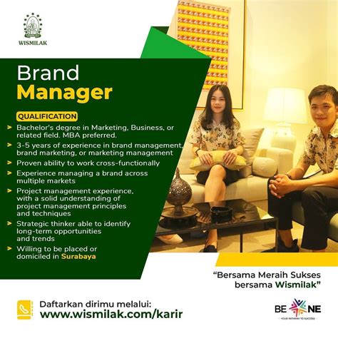 Brand Manager Pt Wismilak Inti Makmur Ika Um