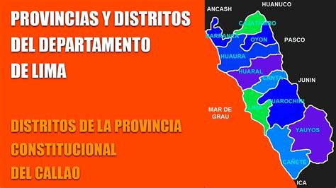 Cu Les Son Los Distritos De La Provincia De Lima Lib Ask